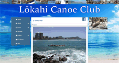 Desktop Screenshot of lokahicanoeclub.org